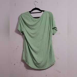 Ash Light Green Short Sleeve Women's Tee